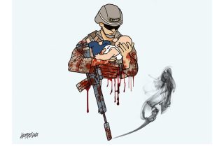 Σκίτσο της Εφ.Συν. [Κ. Γρηγοριάδης 28.08.2021]