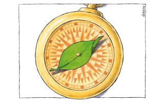 Σκίτσο της Εφ.Συν. [Μ. Κουντούρης 17.08.2021]