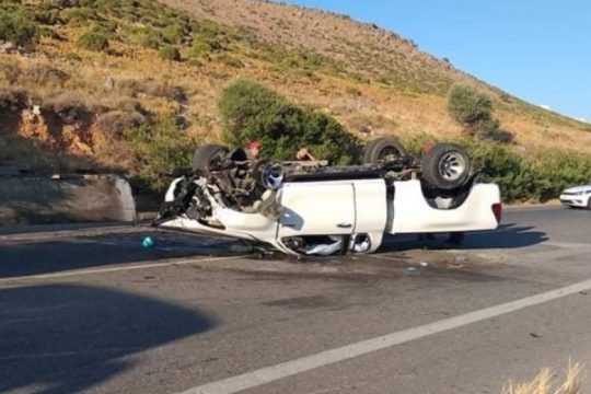 Δεν τα κατάφερε ο τραυματίας του τροχαίου στο Ρέθυμνο