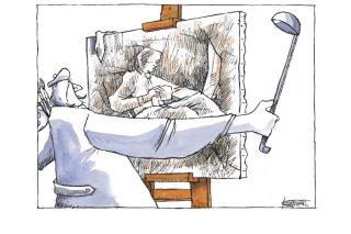 Σκίτσο της Εφ.Συν. [Μ.Κουντούρης 25.09.2021]