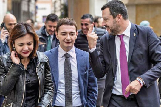 Ο Σαλβίνι και ο «αμαρτωλός» συνεργάτης του