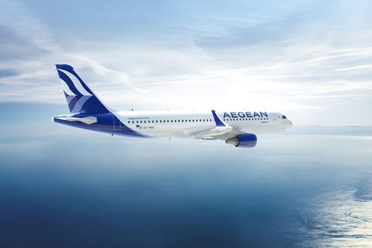 Η AEGEAN μετέφερε περισσότερους από 2,3 εκατ. επιβάτες τον Ιούλιο και τον Αύγουστο