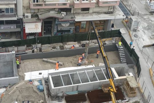 Επικοινωνιακό σόου με τα αρχαία στον σταθμό Αγ. Σοφία ενόψει ΔΕΘ