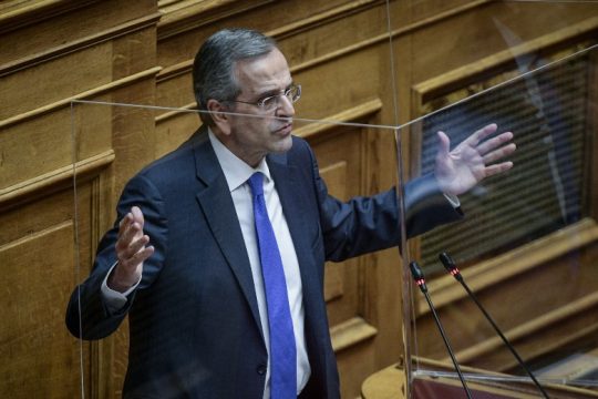 «Καρφιά» Σαμαρά για ανασχηματισμό, ελληνοτουρκικά αλλά και ενεργειακή μετάβαση