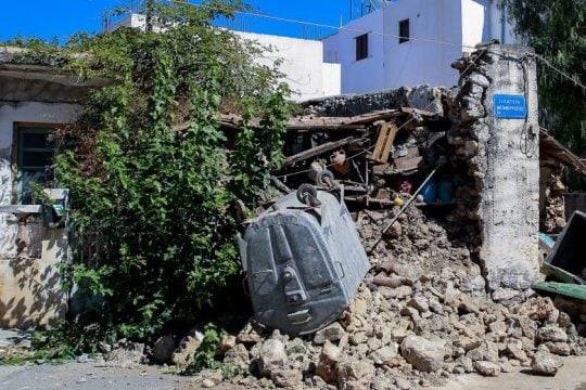 Νέος ισχυρός σεισμός 5,4 Ρίχτερ στο Ηράκλειο