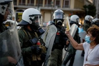 Διαδηλωτές στο εδώλιο
