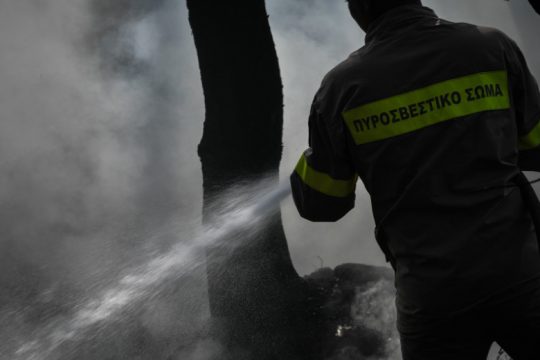 Συνεχίζει από το Σάββατο να καίει η φωτιά στο Παγγαίο Όρος