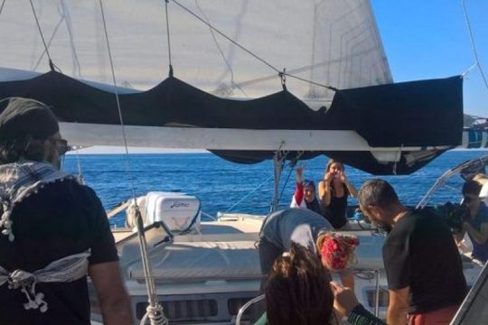 Ο «πειρατής» μας στο «Καράβι για τη Γάζα»