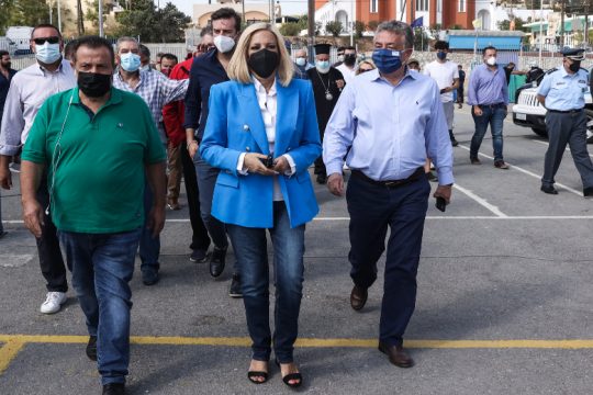 Γεννηματά από Αρκαλοχώρι: «Η περιοχή χρειάζεται ολοκληρωμένη ανασυγκρότηση»