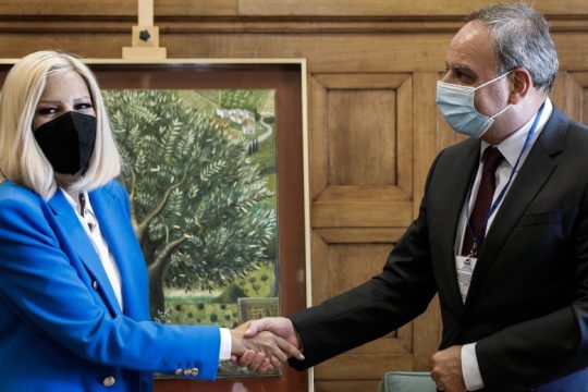 Γεννηματά: «Να μην περάσει η διχοτόμηση της Κύπρου που επιδιώκει η Τουρκία»
