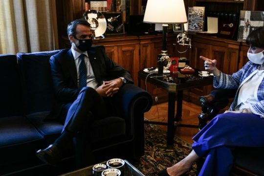 Ενημέρωσε την Πρόεδρο για τη συμφωνία με τη Γαλλία