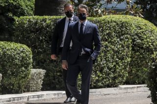 Να το πάλι το γνωστό σύνθημα εναντίον του κ. Μητσοτάκη