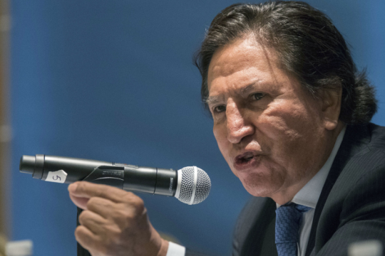 Την έκδοση του πρώην προέδρου του Περού Τολέδο αποφάσισε δικαστήριο των ΗΠΑ