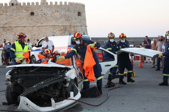 Οικονόμου από Ηράκλειο: Εθνικός στόχος η μείωση των θυμάτων από τροχαία
