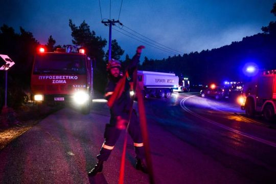 Πυρκαγιά σε δασική έκταση στην περιφερειακή Αιγάλεω