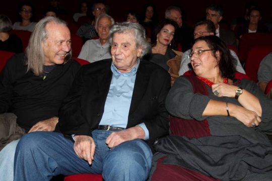Ο αποχαιρετισμός της Μαρίας Φαραντούρη στον Μίκη Θεοδωράκη