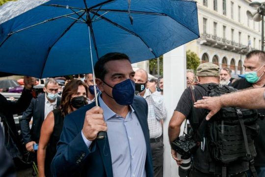 Στα Χανιά ο Αλ. Τσίπρας για την κηδεία του Μίκη Θεοδωράκη