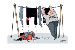 Σκίτσο της Εφ.Συν. [Κ. Γρηγοριάδης 02.10.2021]