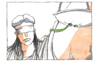 Σκίτσο της Εφ.Συν. [Μ.Κουντούρης 20/10/2021]