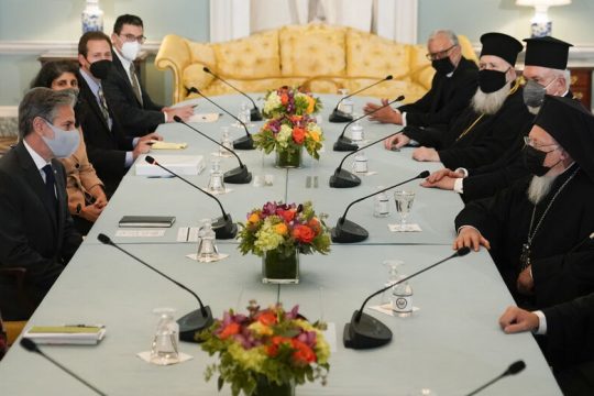 Στον Λευκό Οίκο ο κ. Βαρθολομαίος
