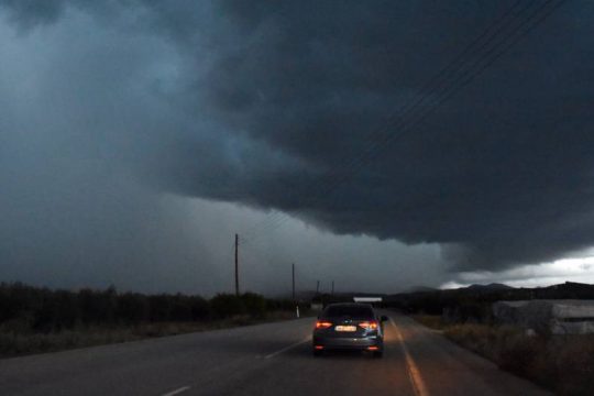 Βροχές σχεδόν σε όλη τη χώρα –  Άνεμοι έως 8 μποφόρ