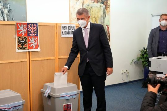 Προβάσιμα νίκης για το κυβερνών κόμμα στην Τσεχία