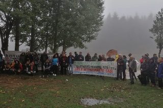 Με αποφασιστικότητα και αλληλεγγύη η διαμαρτυρία για τα αιολικά στη Βουλγάρα