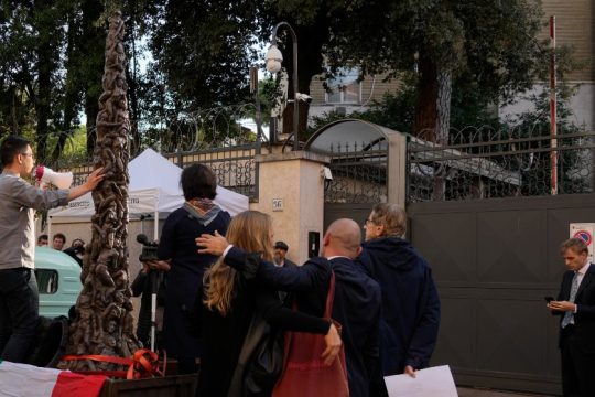 Διαδήλωση στη Ρώμη ενόψει G20 και το βλέμμα στο Πεκίνο