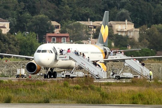 Αναγκαστική προσγείωση αεροσκάφους στην Κέρκυρα