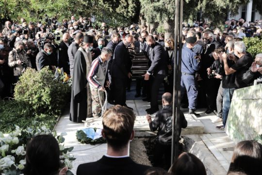 Στην τελευταία της κατοικία η Φώφη Γεννηματά