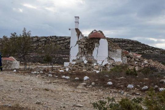 Ανησυχία για την μετασεισμική ακολουθία στην Κρήτη
