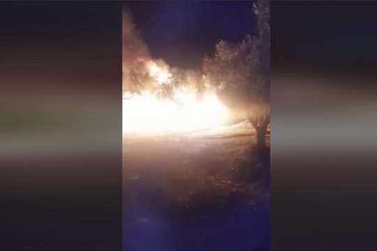 Ποιοι έβαλαν φωτιά στις παράγκες εργατών γης στα φραουλοχώραφα της Ν. Μανωλάδας;
