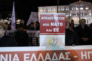Συγκεντρώσεις ενάντια στις αμυντικές συμφωνίες με ΗΠΑ, Γαλλία