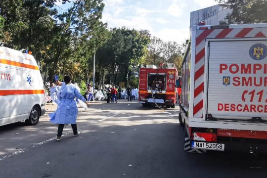 Φονική πυρκαγιά σε νοσοκομείο με ασθενείς Covid στην Κοστάντζα της Ρουμανίας