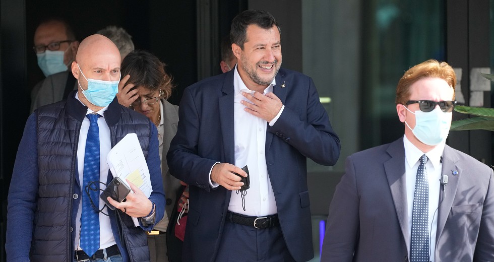 Αμετανόητος ο Σαλβίνι, στη δίκη του για τους 147 πρόσφυγες