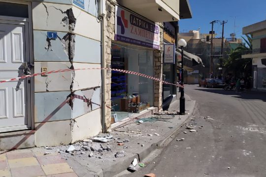 Επίσπευση του ΕΠΣ του Δήμου Μινώα μετά τον σεισμό ζητά ο περιφερειάρχης Κρήτης