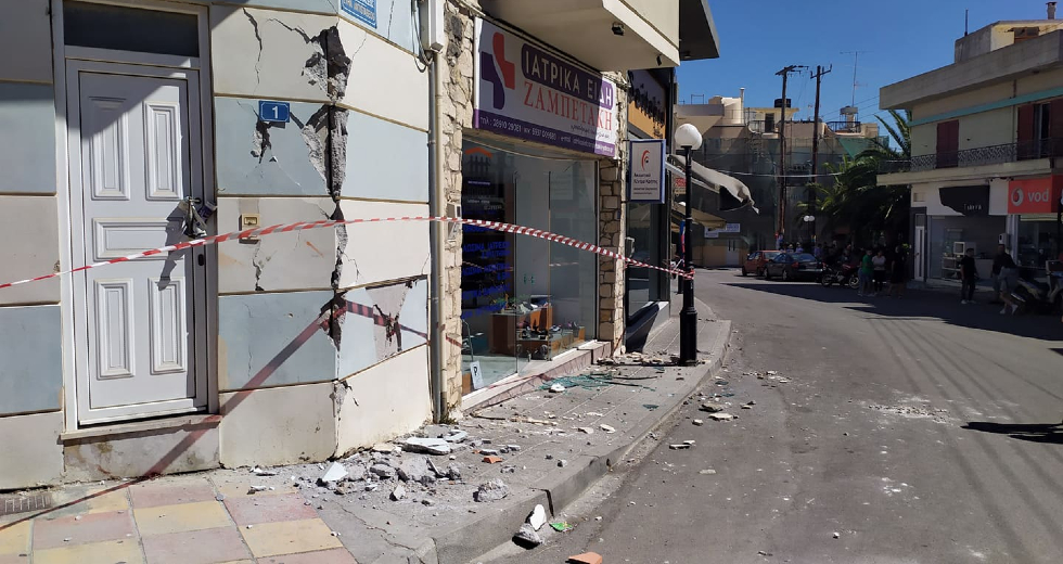 Επίσπευση του ΕΠΣ του Δήμου Μινώα μετά τον σεισμό ζητά ο περιφερειάρχης Κρήτης