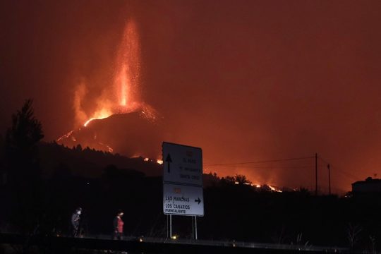 Η τέφρα καθήλωσε τα αεροσκάφη στη Λα Πάλμα