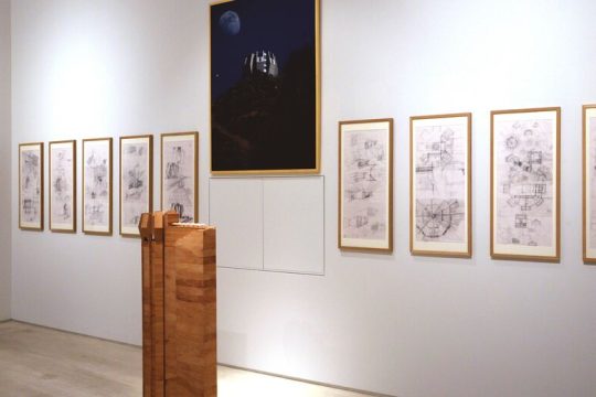 Ο Mάριο Μπότα στην έκθεση SYMBOLS & Iconic Ruins