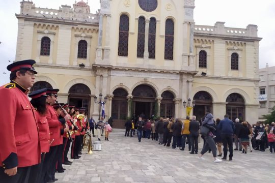 Τιμάται στο Ηράκλειο ο πολιούχος της πόλης, Άγιος Μηνάς