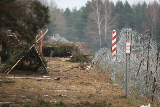 Εκκενώθηκε ο πρόχειρος καταυλισμός στα σύνορα Λευκορωσίας – Πολωνίας