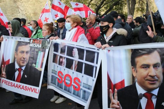 Σε κρίσιμη κατάσταση πρώην πρόεδρος της Γεωργίας λόγω απεργίας πείνας