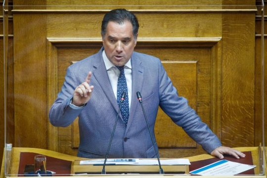 Κινδυνολογεί για την απεργία στο λιμάνι ο Άδωνις