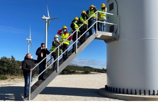 Η Volterra υποδέχτηκε μαθητές στο Αιολικό Πάρκο Κουρομάντρι – Ριγανόλακκα