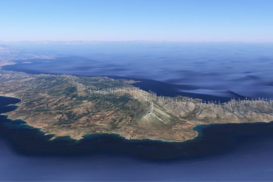 Υψώνουν τείχος ανεμογεννητριών στον Καβομαλιά