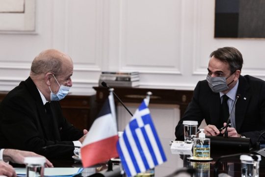 H Στρατηγική Εταιρική Σχέση Ελλάδας-Γαλλίας στο επίκεντρο των επαφών Λεντριάν