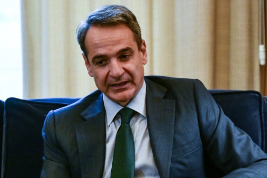 Υποσχέσεις μοίρασε (και) από τα Ιωάννινα ο Μητσοτάκης