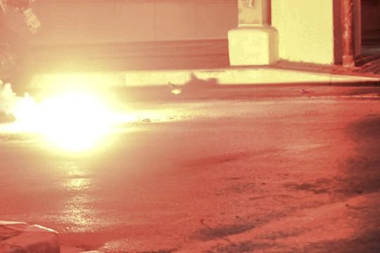 Μολότοφ στην Τροχαία Πειραιά