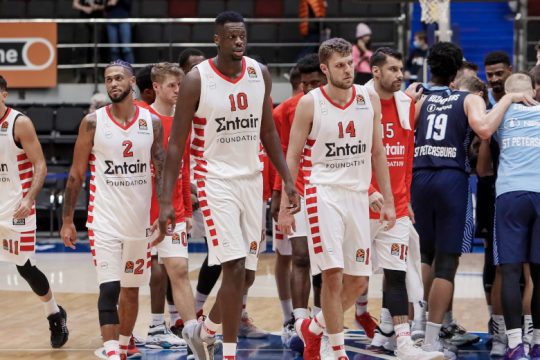 Στην Αγία Πετρούπολη σταμάτησε το νικηφόρο σερί του Ολυμπιακού