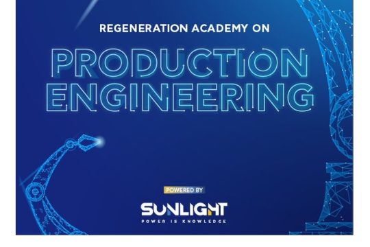 Sunlight και ReGeneration στην 1η Ακαδημία Μηχανικής Παραγωγής για νέους & νέες πτυχιούχους